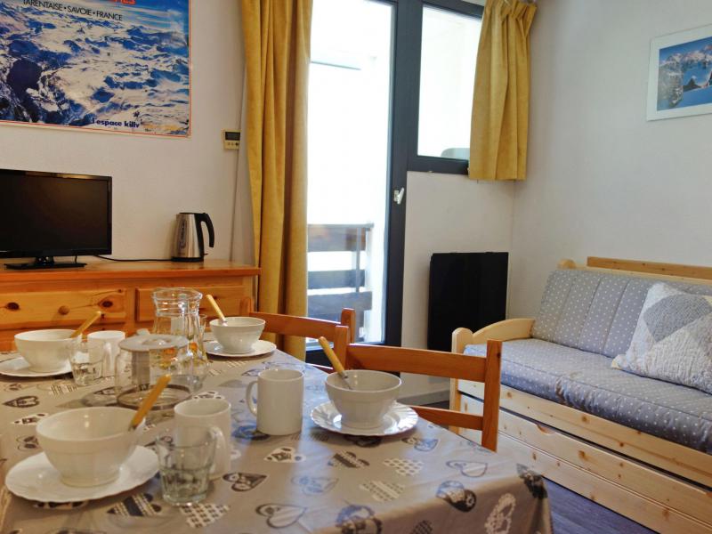 Vakantie in de bergen Appartement 1 kamers 5 personen (10) - Plein Soleil - Tignes - Woonkamer