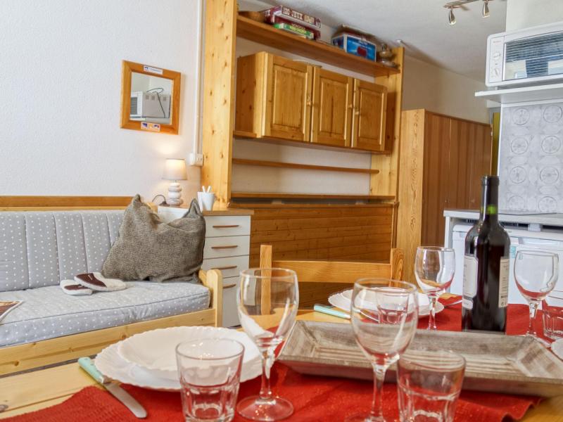 Vakantie in de bergen Appartement 1 kamers 5 personen (10) - Plein Soleil - Tignes - Woonkamer