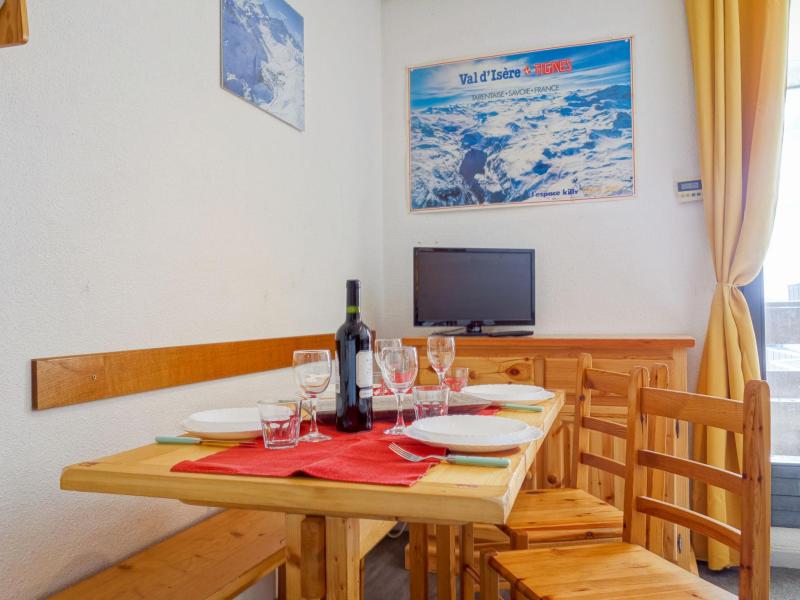 Vakantie in de bergen Appartement 1 kamers 5 personen (10) - Plein Soleil - Tignes - Woonkamer