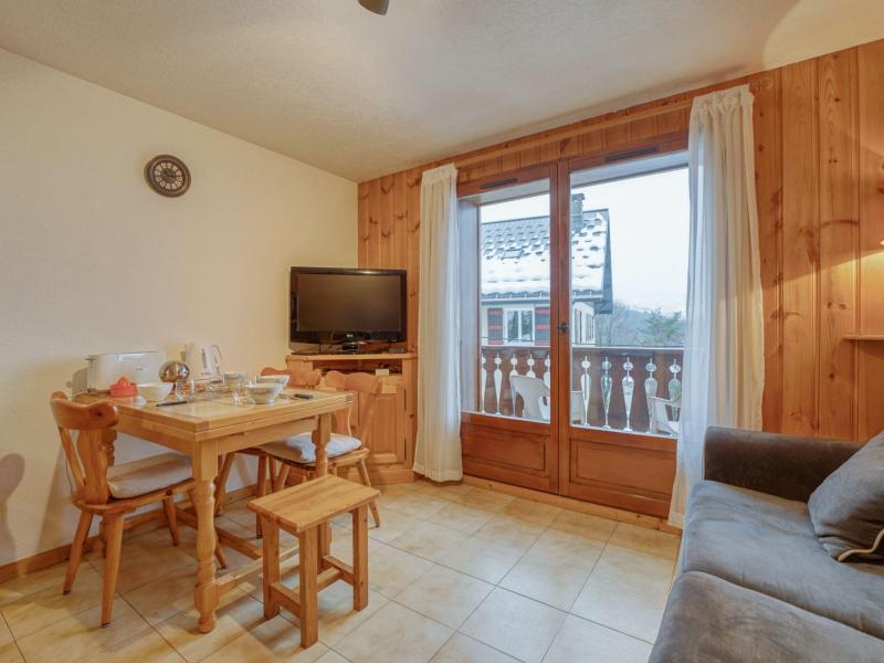 Vakantie in de bergen Appartement 2 kamers 4 personen (5) - Pointe des Aravis - Saint Gervais - Woonkamer