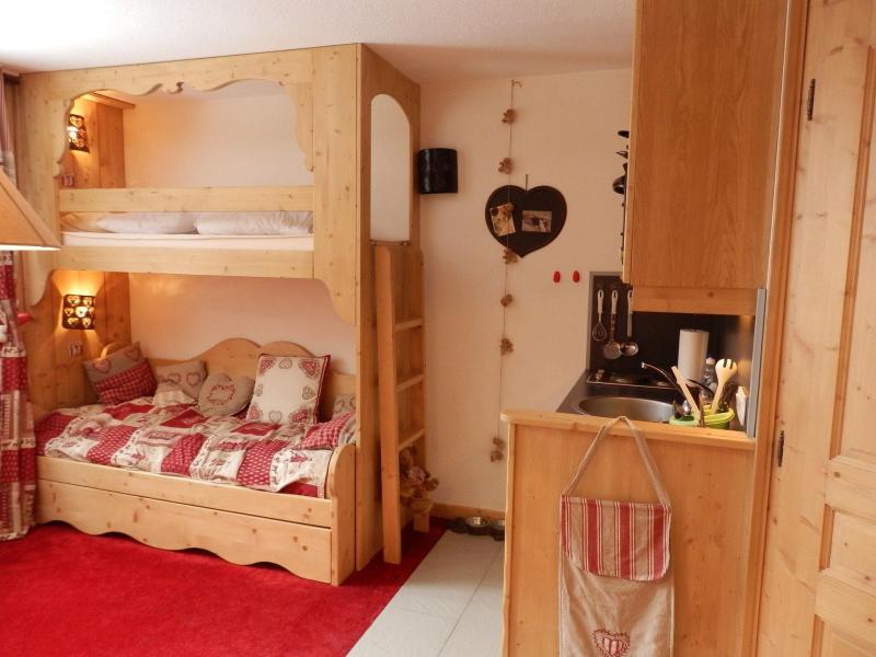 Vakantie in de bergen Appartement 2 kamers 4 personen (206) - Portes du Soleil - Avoriaz - Woonkamer