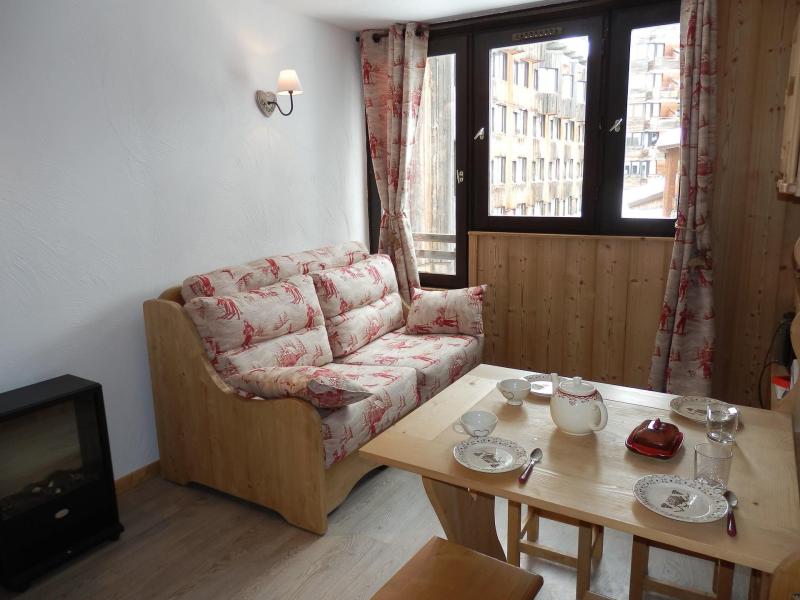 Vakantie in de bergen Appartement 2 kamers 4 personen (206) - Portes du Soleil - Avoriaz - Woonkamer