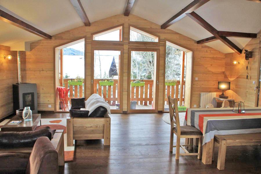 Urlaub in den Bergen Triplex Wohnung 5 Zimmer 10 Personen (101) - Potets - Les Gets - Wohnzimmer