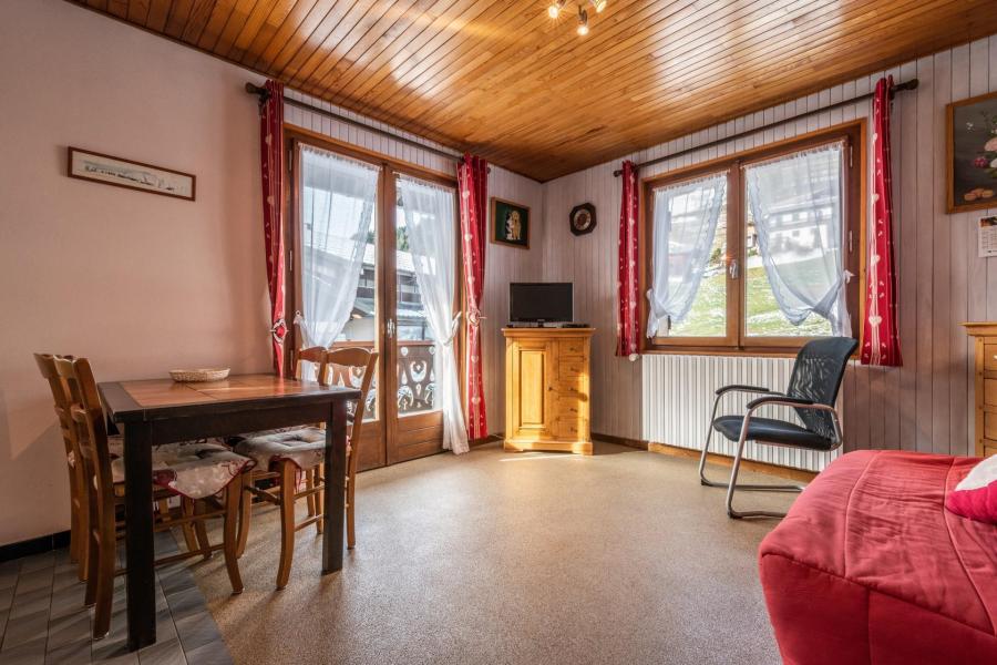 Urlaub in den Bergen 2-Zimmer-Appartment für 4 Personen (MESANGE) - PRESSENAGE - Les Gets - Wohnzimmer