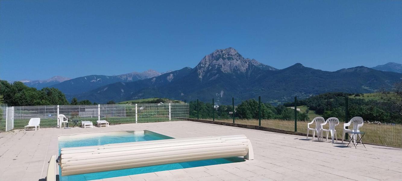 Holiday in mountain resort 3 room apartment cabin 6 people (925) - PREYRET - Vars - Swimming pool
