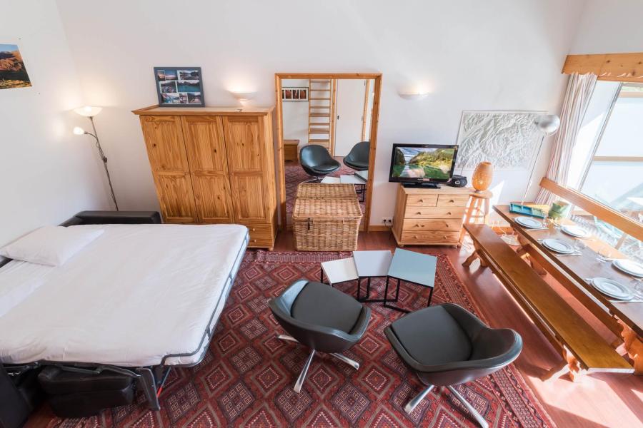 Urlaub in den Bergen Mezzanin-Studio für 5 Personen (RE012W) - Résidence 1650 - Courchevel - Wohnzimmer