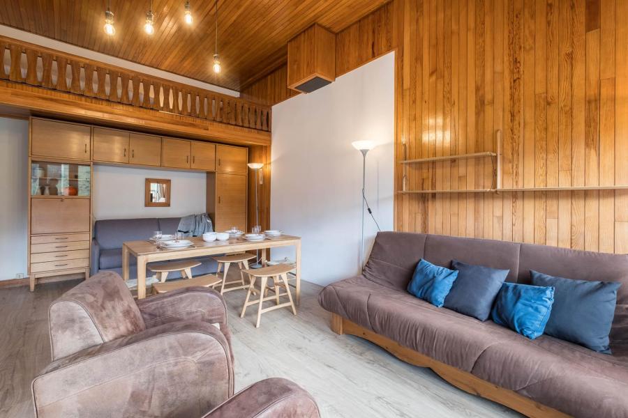 Vakantie in de bergen Studio mezzanine 5 personen (RE012S) - Résidence 1650 - Courchevel - Woonkamer