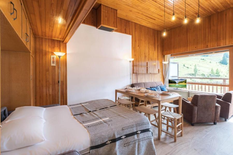 Vakantie in de bergen Studio mezzanine 5 personen (RE012S) - Résidence 1650 - Courchevel - Woonkamer