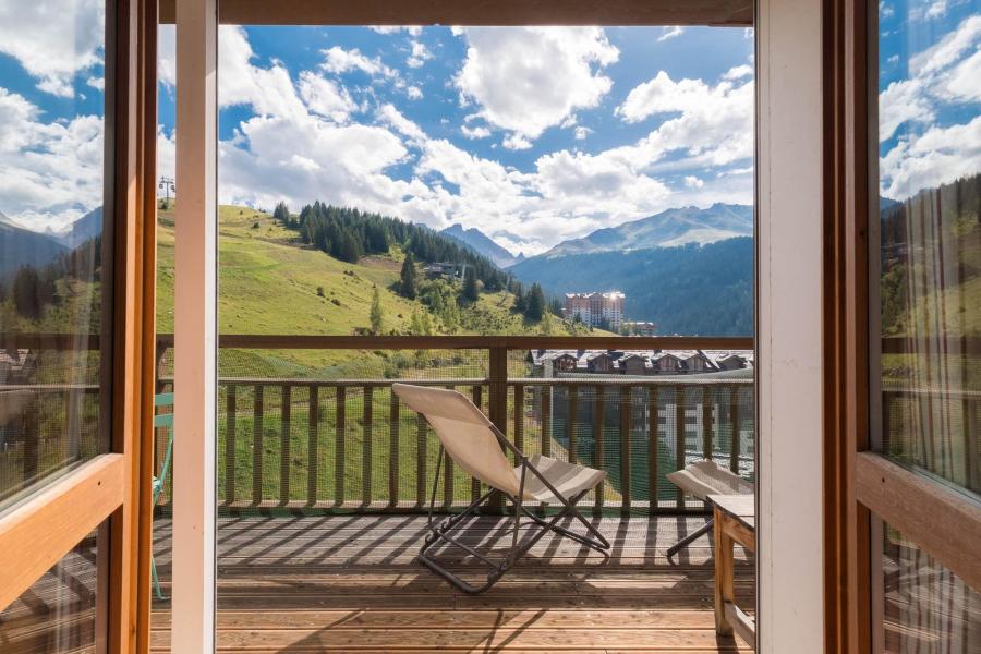 Vacances en montagne Studio mezzanine 5 personnes (RE012W) - Résidence 1650 - Courchevel - Terrasse