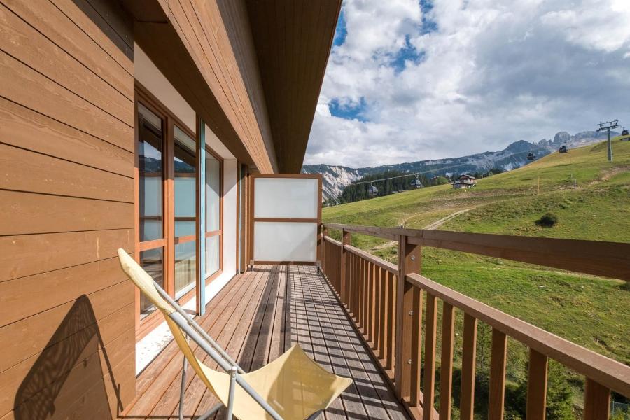 Wakacje w górach Studio z antresolą 5 osób (RE012S) - Résidence 1650 - Courchevel - Taras