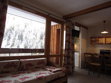 Holiday in mountain resort Studio 4 people (506) - Résidence 3000 - La Plagne - Living room