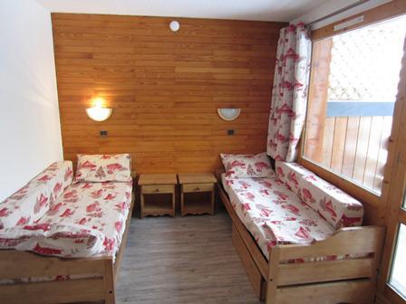 Holiday in mountain resort Studio 4 people (506) - Résidence 3000 - La Plagne - Sofa-bed