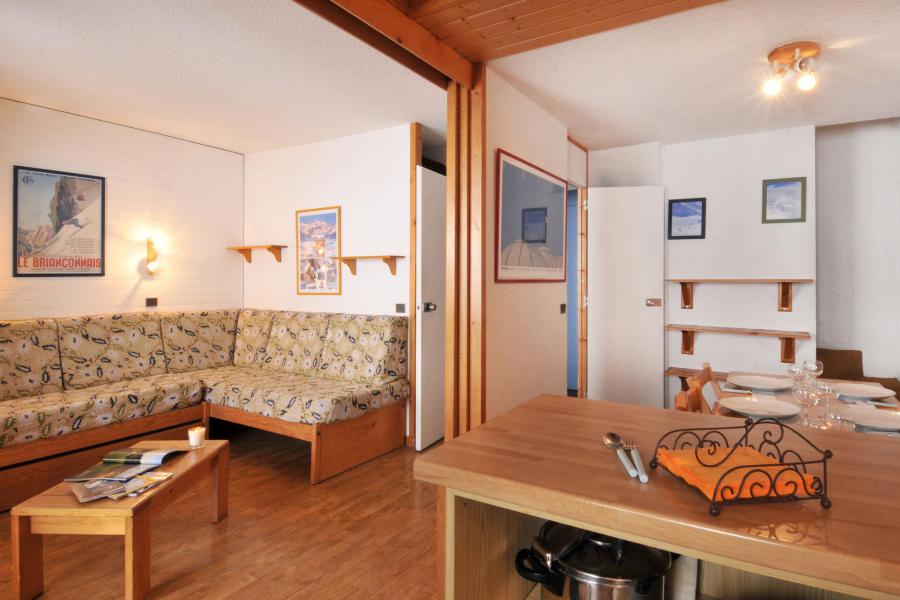 Vakantie in de bergen Appartement 3 kamers mezzanine 7 personen (420) - Résidence Agate - La Plagne - Woonkamer