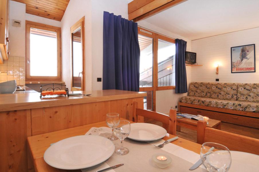 Vakantie in de bergen Appartement 3 kamers mezzanine 7 personen (420) - Résidence Agate - La Plagne - Woonkamer