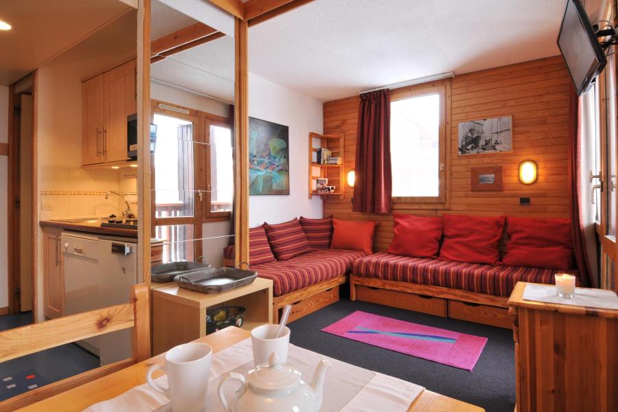 Holiday in mountain resort Studio 4 people (429) - Résidence Agate - La Plagne - Living room
