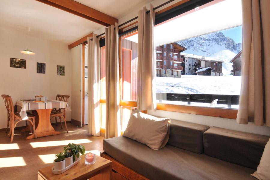 Vakantie in de bergen Studio 4 personen (123) - Résidence Agate - La Plagne - Woonkamer