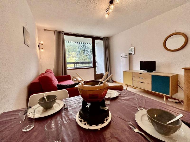 Urlaub in den Bergen Studio Schlafnische 4 Personen (LEN319) - Résidence Aigle Noir - Serre Chevalier - Wohnzimmer