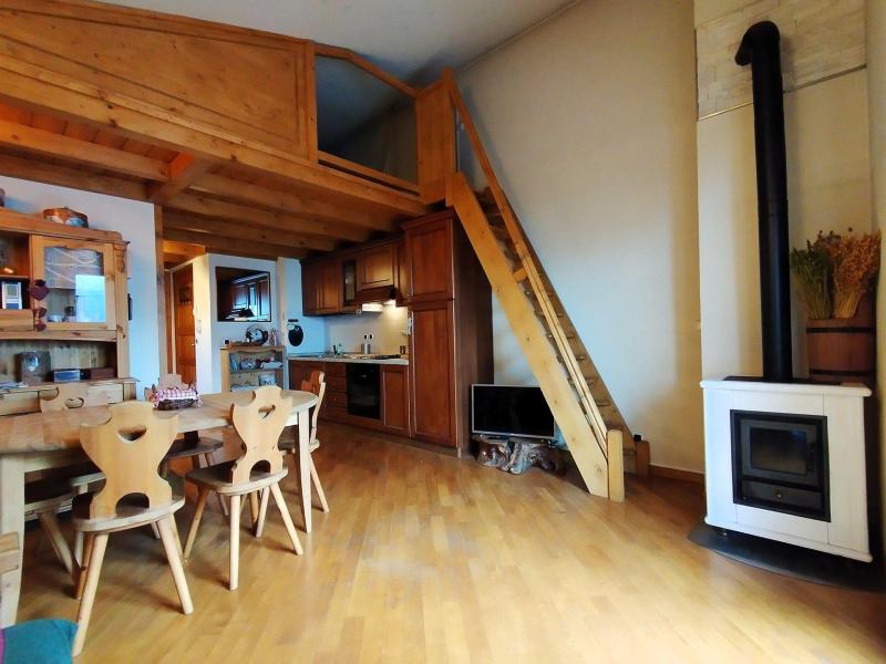 Vacanze in montagna Appartamento 2 stanze con mezzanino per 4 persone (H797) - Résidence Aigle Royal - Les Houches - Soggiorno