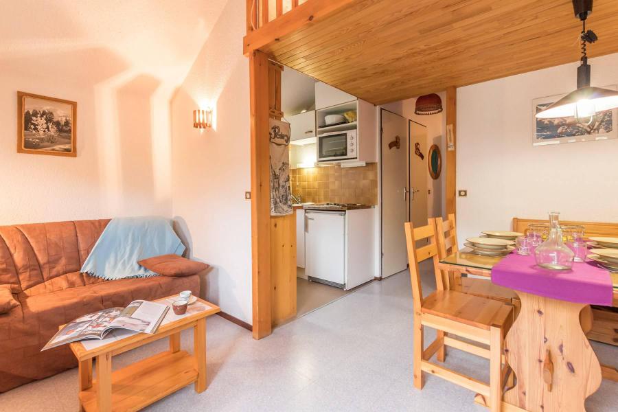 Holiday in mountain resort Studio sleeping corner 4 people (315) - Résidence Aiglon - Serre Chevalier - Living room