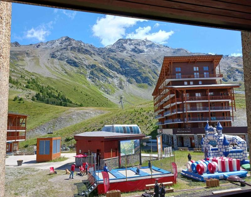 Аренда на лыжном курорте Квартира студия со спальней для 4 чел. (154) - Résidence Aiguille Rouge - Les Arcs - летом под открытым небом