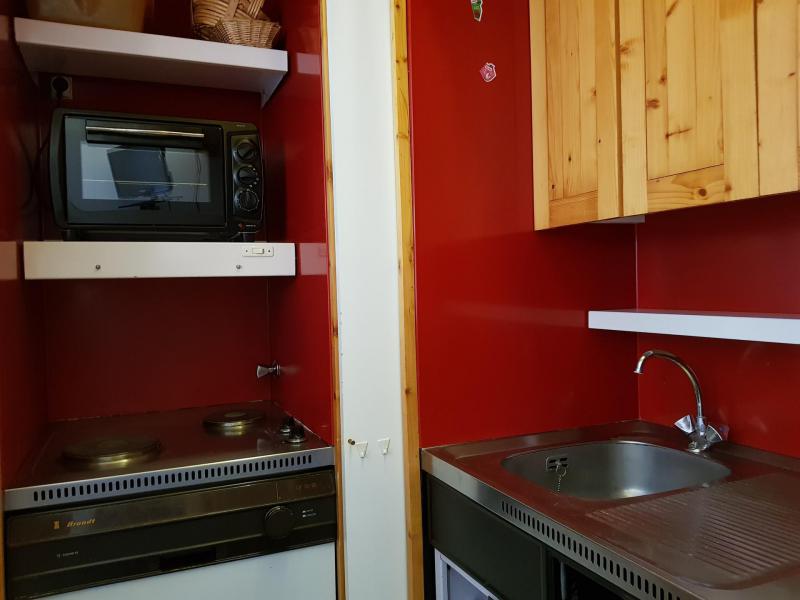Vacanze in montagna Studio con alcova per 4 persone (406) - Résidence Aiguille Rouge - Les Arcs - Cucina