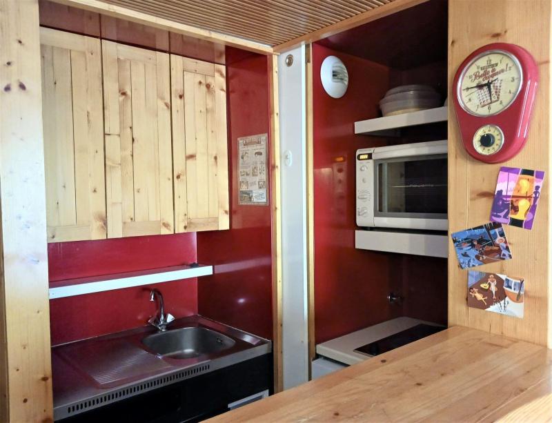 Vacanze in montagna Studio con alcova per 4 persone (424) - Résidence Aiguille Rouge - Les Arcs - Cucina