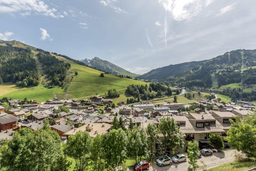 Vacanze in montagna Studio con alcova per 3 persone (11) - Résidence Aiguille Verte - La Clusaz - Esteriore estate