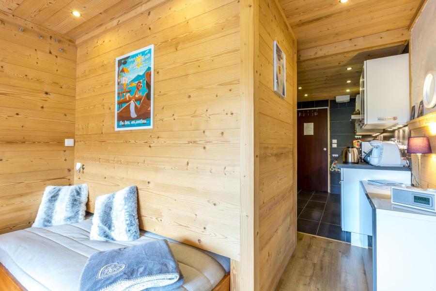 Urlaub in den Bergen Studio Schlafnische 3 Personen (11) - Résidence Aiguille Verte - La Clusaz - Wohnzimmer