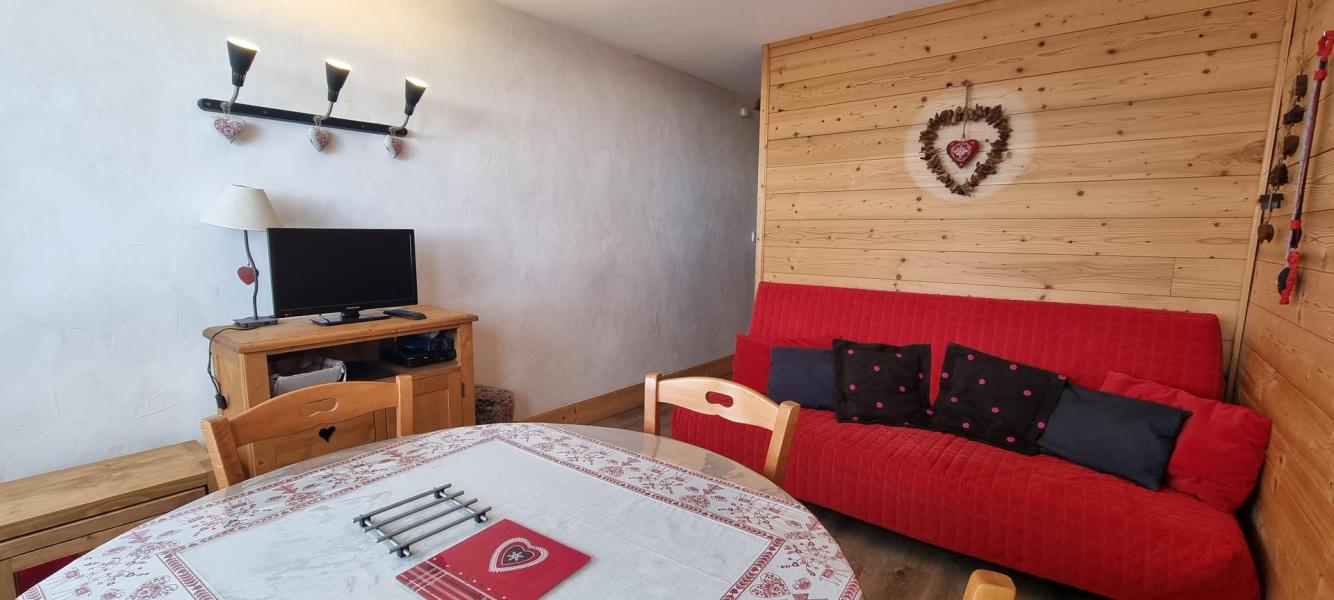 Vakantie in de bergen Studio bergnis 4 personen (A2K119) - Résidence Aime 2000 - Flèche - La Plagne - Woonkamer