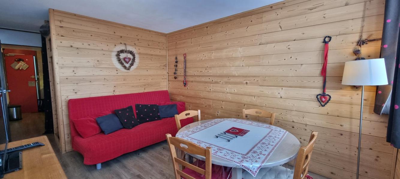 Vakantie in de bergen Studio bergnis 4 personen (A2K119) - Résidence Aime 2000 - Flèche - La Plagne - Woonkamer