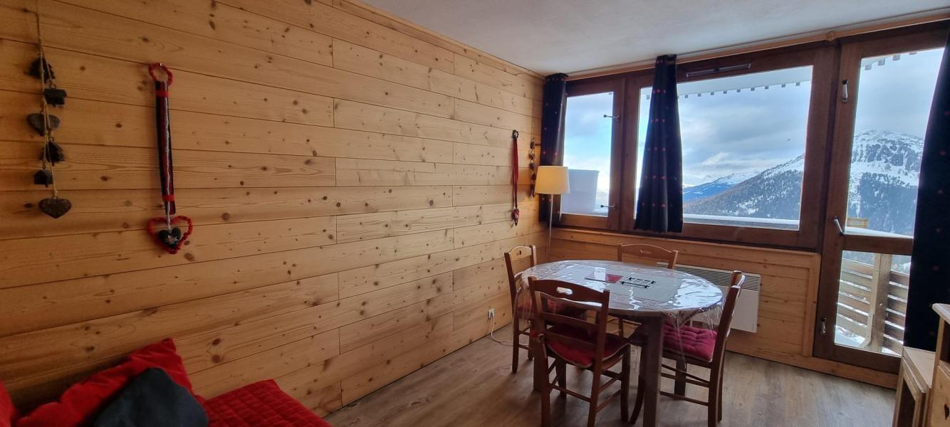 Vakantie in de bergen Studio bergnis 4 personen (A2K119) - Résidence Aime 2000 - Flèche - La Plagne - Woonkamer