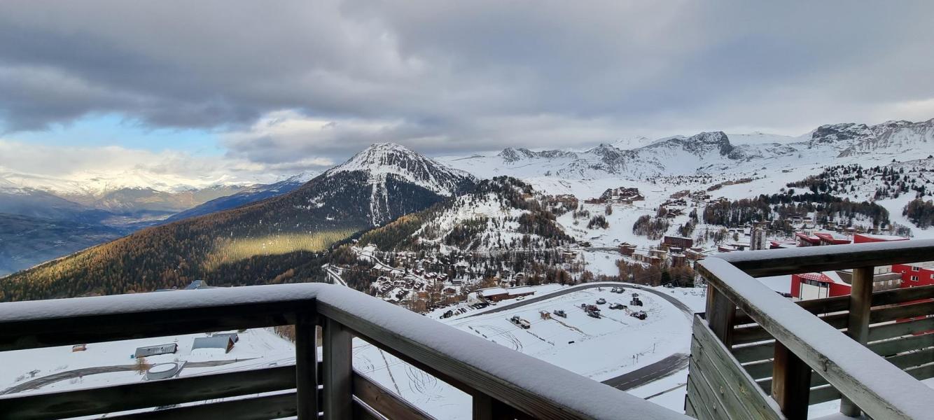 Vacances en montagne Studio coin montagne 4 personnes (A2K119) - Résidence Aime 2000 - Flèche - La Plagne - Balcon