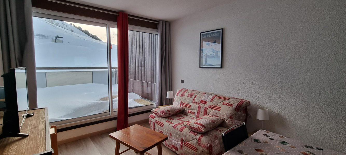 Vakantie in de bergen Studio 2 personen (G18) - Résidence Aime 2000 - l'Étoile - La Plagne - Woonkamer