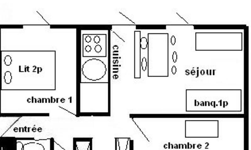 Location au ski Appartement 3 pièces 6 personnes (57m²) - Résidence Aime 2000 - Maeva Home - La Plagne - Extérieur été