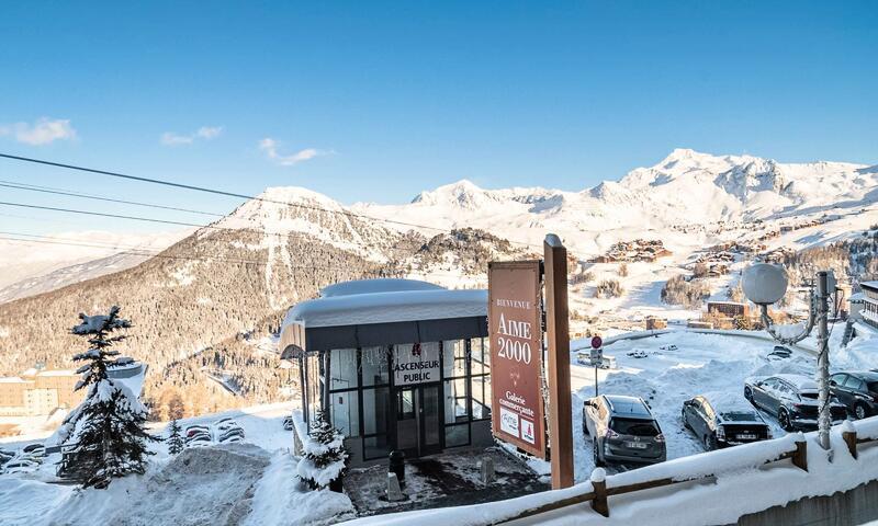 Skiverleih 4-Zimmer-Appartment für 8 Personen (45m²) - Résidence Aime 2000 - Maeva Home - La Plagne - Draußen im Sommer