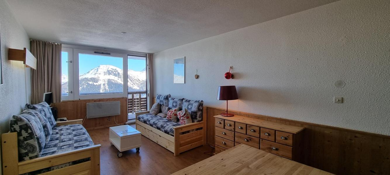 Vakantie in de bergen Appartement 3 kamers bergnis 7 personen (A2N152) - Résidence Aime 2000 Paquebot des Neiges - La Plagne - Woonkamer