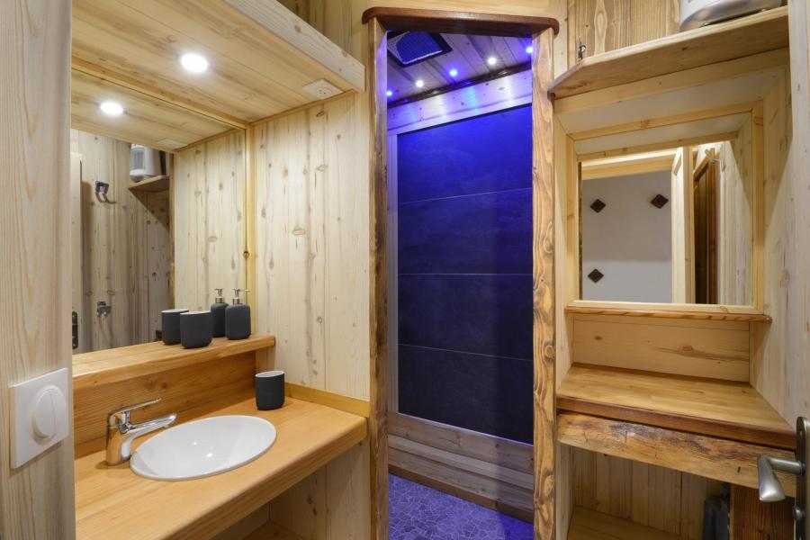 Holiday in mountain resort Studio cabin 4 people (M52) - Résidence Aime 2000 Paquebot des Neiges - La Plagne - Shower room