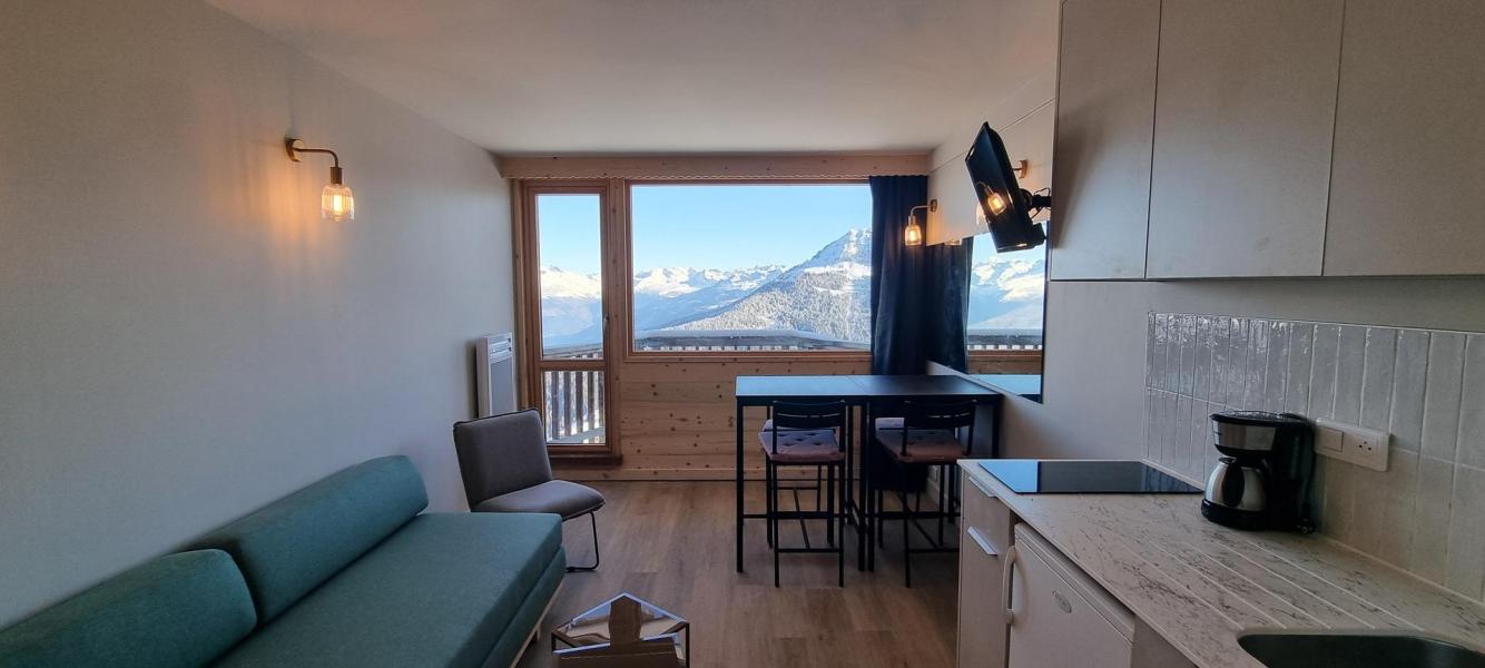 Urlaub in den Bergen Studio für 4 Personen (A2N145) - Résidence Aime 2000 Paquebot des Neiges - La Plagne - Wohnzimmer