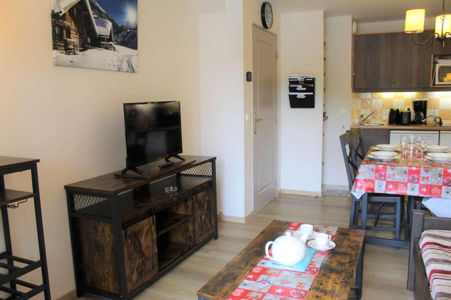 Holiday in mountain resort 2 room apartment 4 people (B016) - Résidence Albane - Vars - Living room