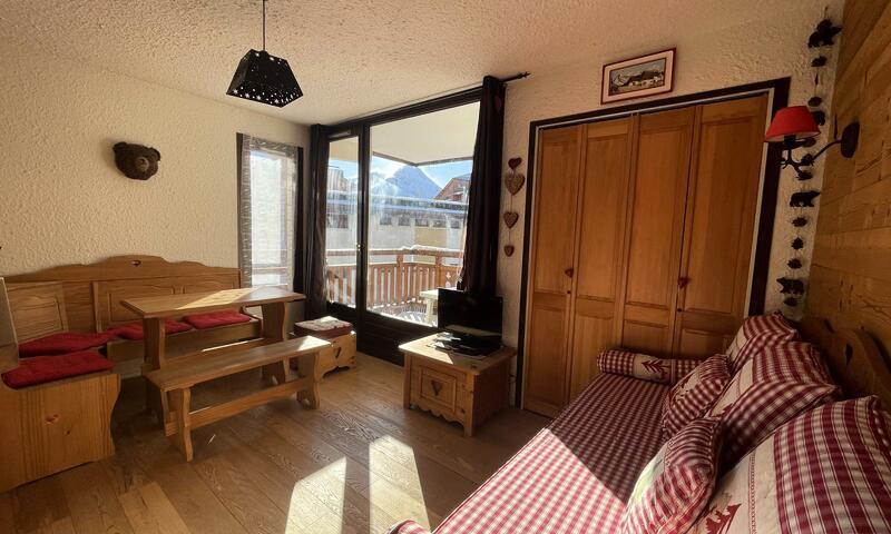 Rent in ski resort 2 room apartment 4 people (24m²) - Résidence Alberges - Les 2 Alpes - Living room