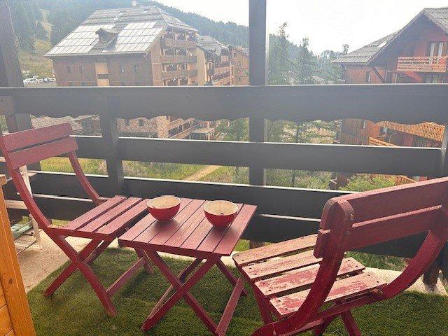 Urlaub in den Bergen 2-Zimmer-Appartment für 6 Personen (520-503) - Résidence Aldebaran - Risoul - Balkon