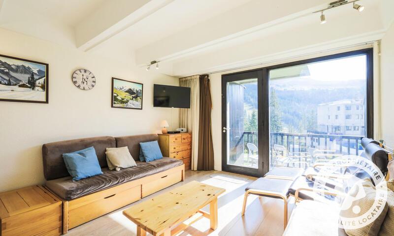 Urlaub in den Bergen 3-Zimmer-Appartment für 8 Personen (Confort 58m²-2) - Résidence Aldébaran - Maeva Home - Flaine - Wohnzimmer