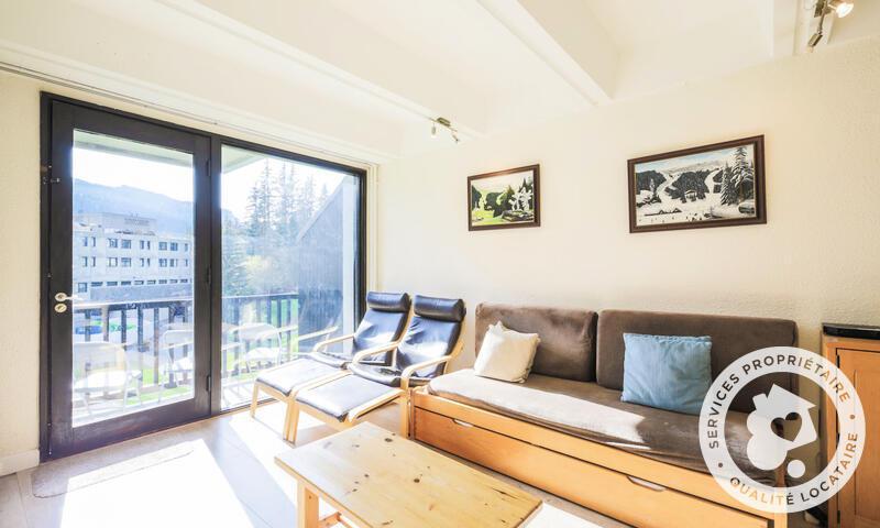 Rent in ski resort 3 room apartment 8 people (Confort 58m²-2) - Résidence Aldébaran - Maeva Home - Flaine - Living room