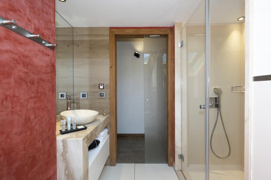 Urlaub in den Bergen 5 Zimmer Maisonettewohnung für 10 Personen - Résidence Alexane - Samoëns - Badezimmer
