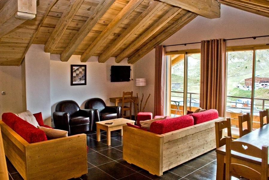 Vakantie in de bergen Appartement 5 kamers mezzanine 12 personen (11) - Résidence Almes 1 - Tignes - Woonkamer