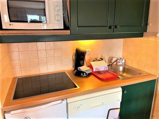 Vacaciones en montaña Apartamento 2 piezas para 4 personas (105) - Résidence Alpaga - Serre Chevalier - Kitchenette