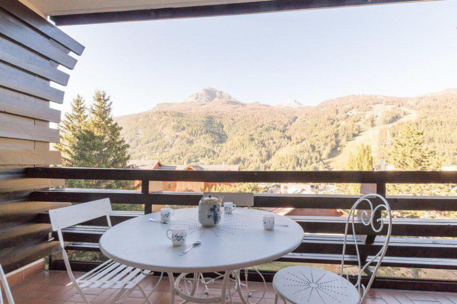 Vacaciones en montaña Estudio -espacio montaña- para 4 personas (B202) - Résidence Alpage - Serre Chevalier - Terraza