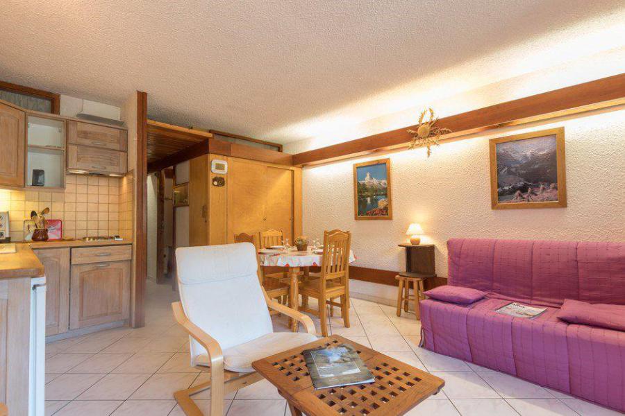 Vakantie in de bergen Studio bergnis 4 personen (B303) - Résidence Alpage - Serre Chevalier - Woonkamer