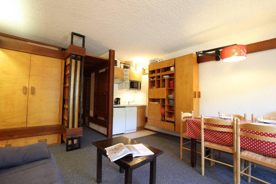 Vakantie in de bergen Studio bergnis 5 personen (B100) - Résidence Alpage - Serre Chevalier - Woonkamer