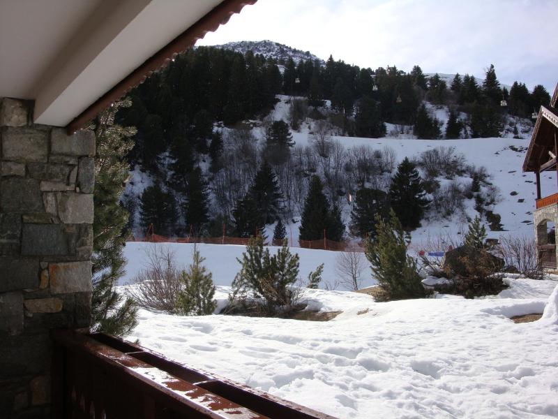 Vacances en montagne Appartement 2 pièces cabine 6 personnes (004) - Résidence Alpages D - Méribel-Mottaret - Balcon